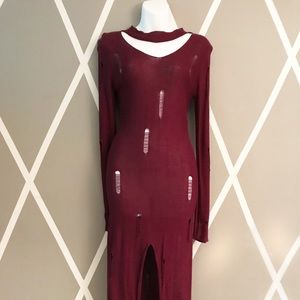 Ripped Rigid Dress/Top